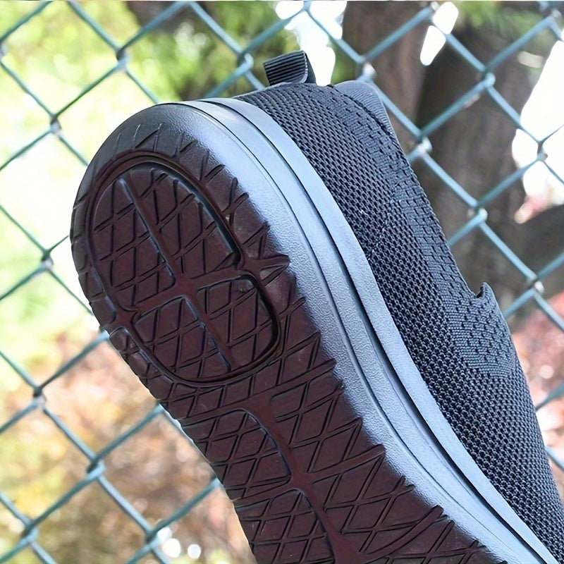 Men's Slip On Sneakers Comfy Non Slip Casual Soft Sole Shoes