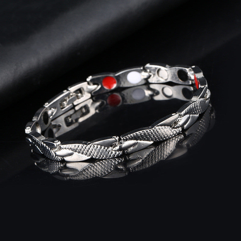 Snake Dragon Magnetic Therapy Bracelet Weight Loss Sports Jewelry