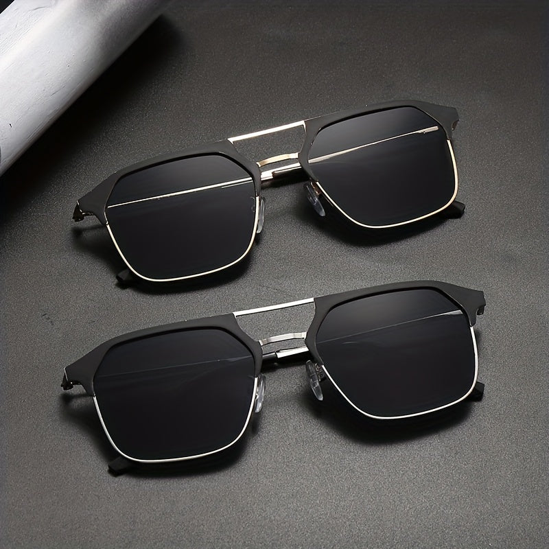 Men's Large Frame Sunglasses UV400 Protection