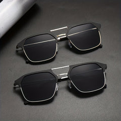 Men's Large Frame Sunglasses UV400 Protection