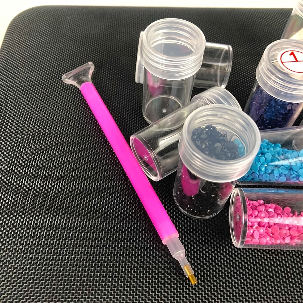 Mini Bottle Bead Storage Container Diamond Painting Tools