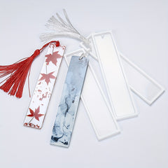 Rectangular Crystal Epoxy Resin Blank Bookmark Silicone Mold