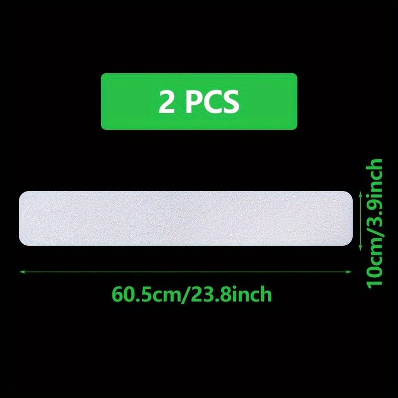 2pcs Non Slip Stair Tape for Indoor and Outdoor Steps