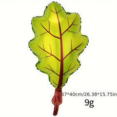 Thanksgiving Decoration Autumn Leaf Aluminum Balloon Set