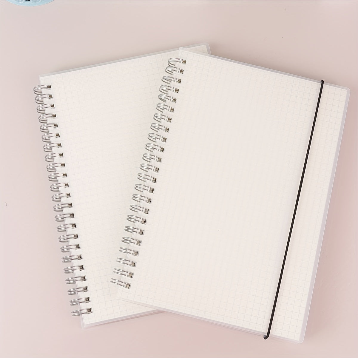 A5 Coil Notebook Blank Grid Journal Pack