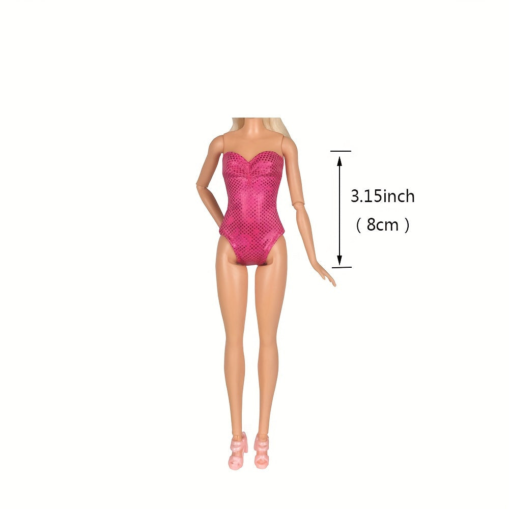 5 Sets Doll Swimsuits Bathing Suits for 11.5" Girl Doll