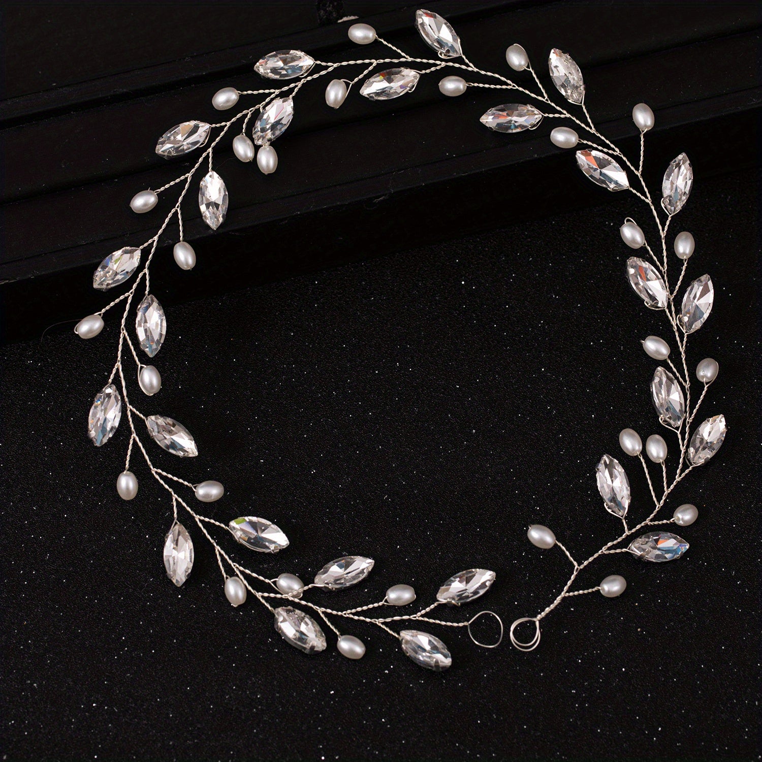 Bridal Rhinestone Headband Tiara Wedding Hair Accessory