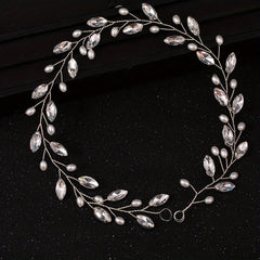 Bridal Rhinestone Headband Tiara Wedding Hair Accessory