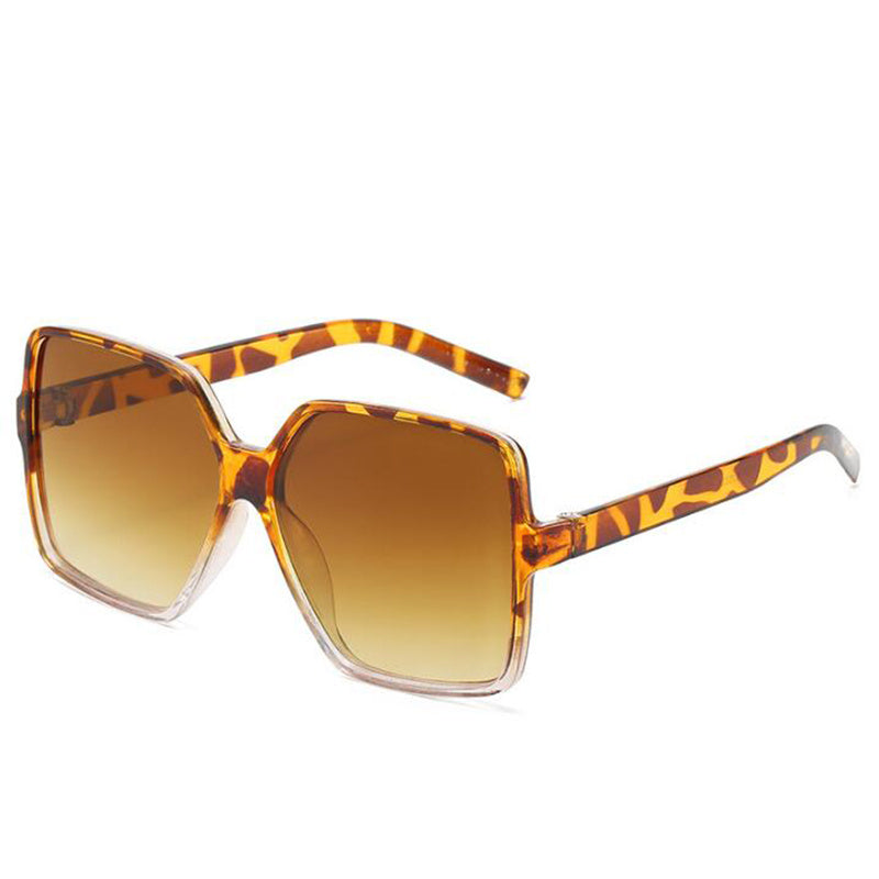 Vintage Square Sunglasses Gradient UV400 Women Eyewear