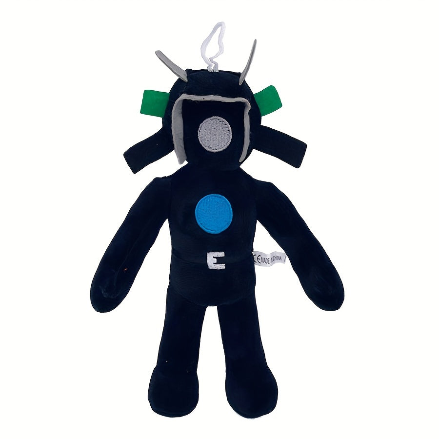 Surveillance Man Tie TV Man Wings Plush Toy Doll