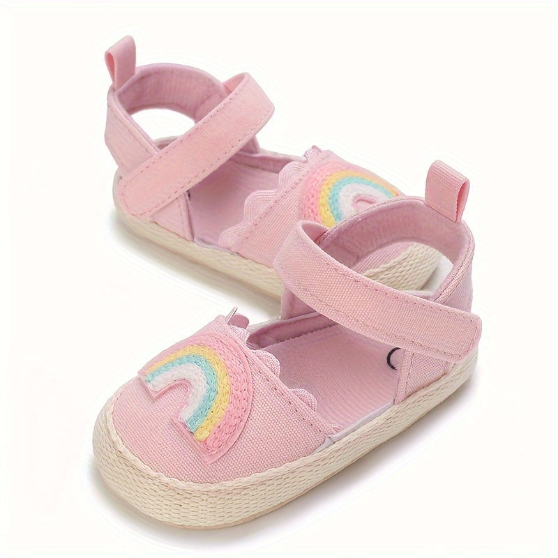 Breathable Baby Girls Sandals Lightweight Anti Slip Summer Shoes