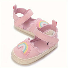 Breathable Baby Girls Sandals Lightweight Anti Slip Summer Shoes