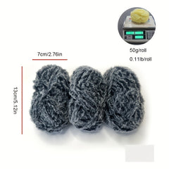 150g Mink Feather Yarn for Knitting & Crocheting - Clothing, Hats, Scarves