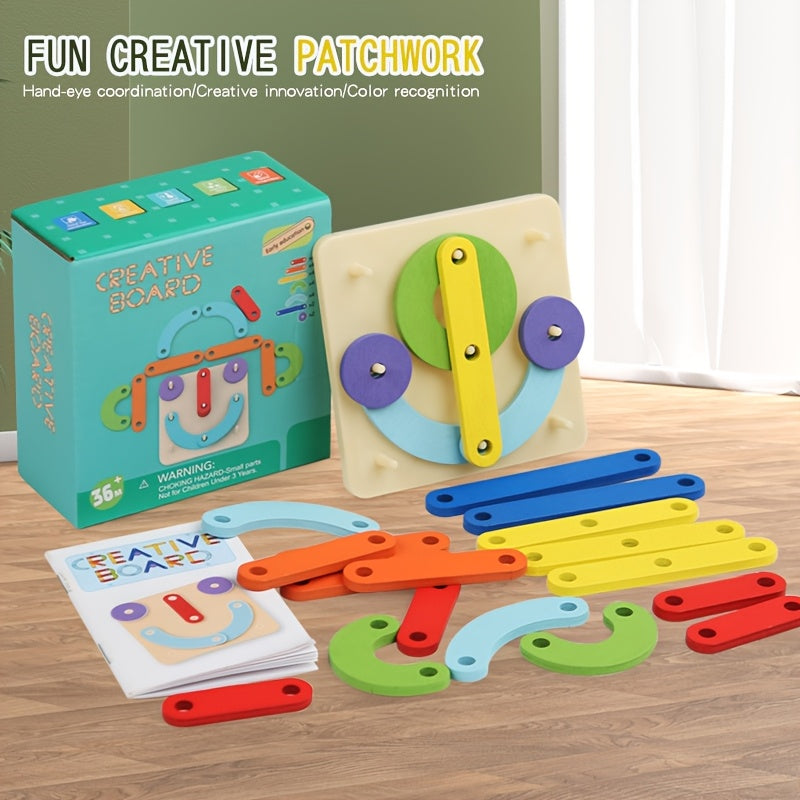 Educational Number Column Puzzles Set for Kids Learning