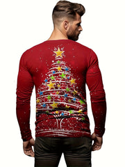 Christmas Tree Men's Long Sleeve Tee