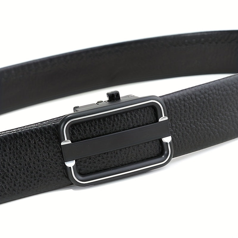 Men's Retro Leather Belt Business Belt Ideal for Daily Use