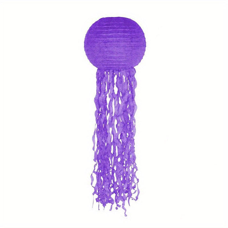 Colorful Jellyfish Paper Lantern Mermaid Theme Decoration