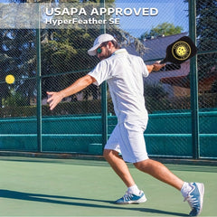 Lightweight Pickleball Paddle With Fiberglass Surface