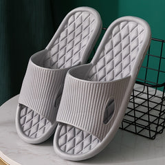 Men's Non Slip Slides Lightweight Open Toe Quick Dry Slippers