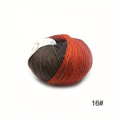 2pcs Colored Yarn Hand Knitting Yarn Crochet Yarn - 100g