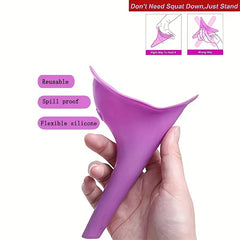 2pcs Portable Car Urinal for Outdoor Travel and Emergencies