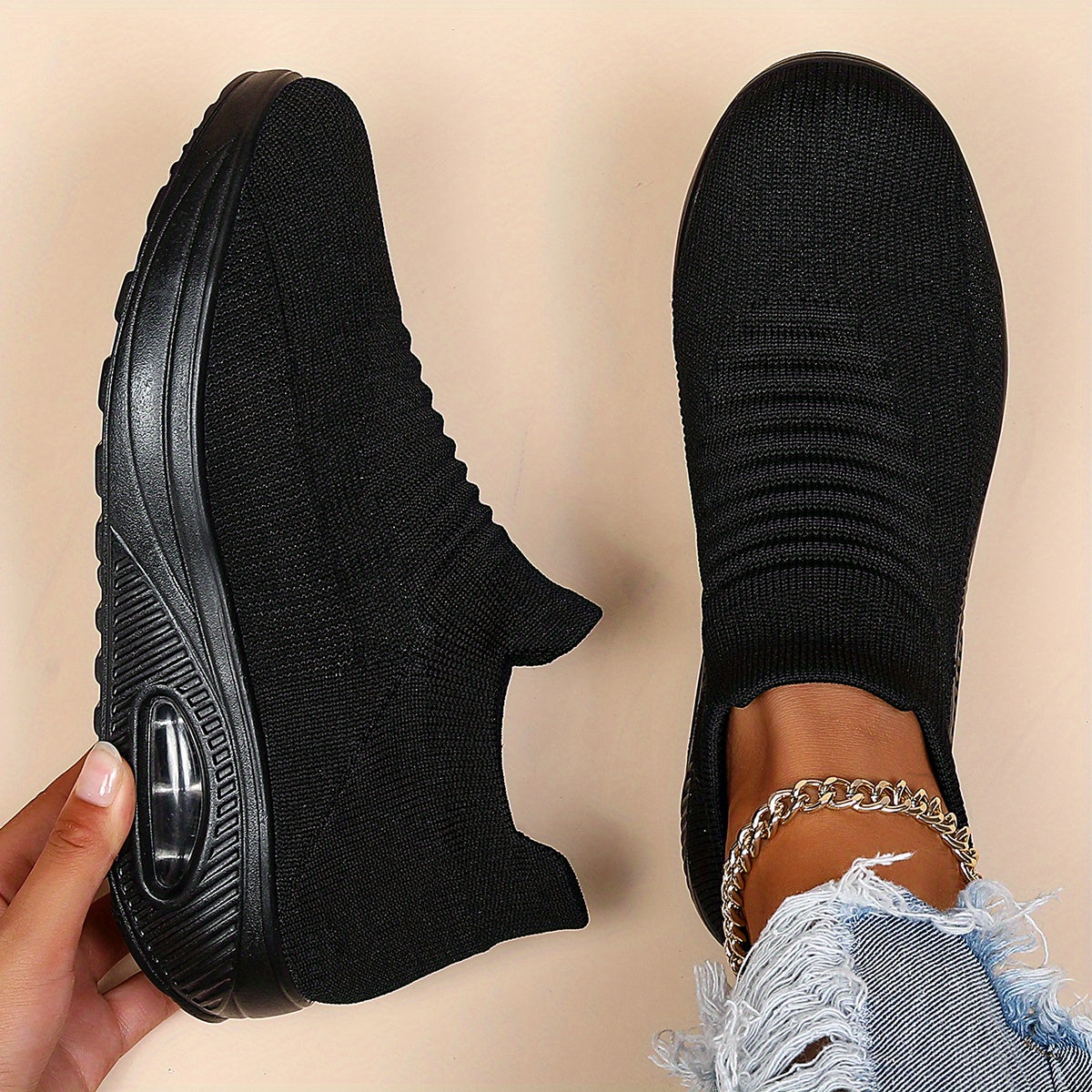 Women's Air Cushioned Slip on Walking Shoes