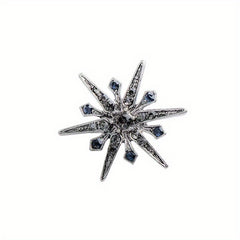 Rhinestone Sun Flower Pin Brooch Suit Accessories