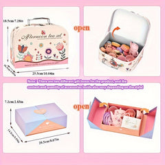Pretend Play Toy Tea Set Tableware Kitchen Play Afternoon Tea Game