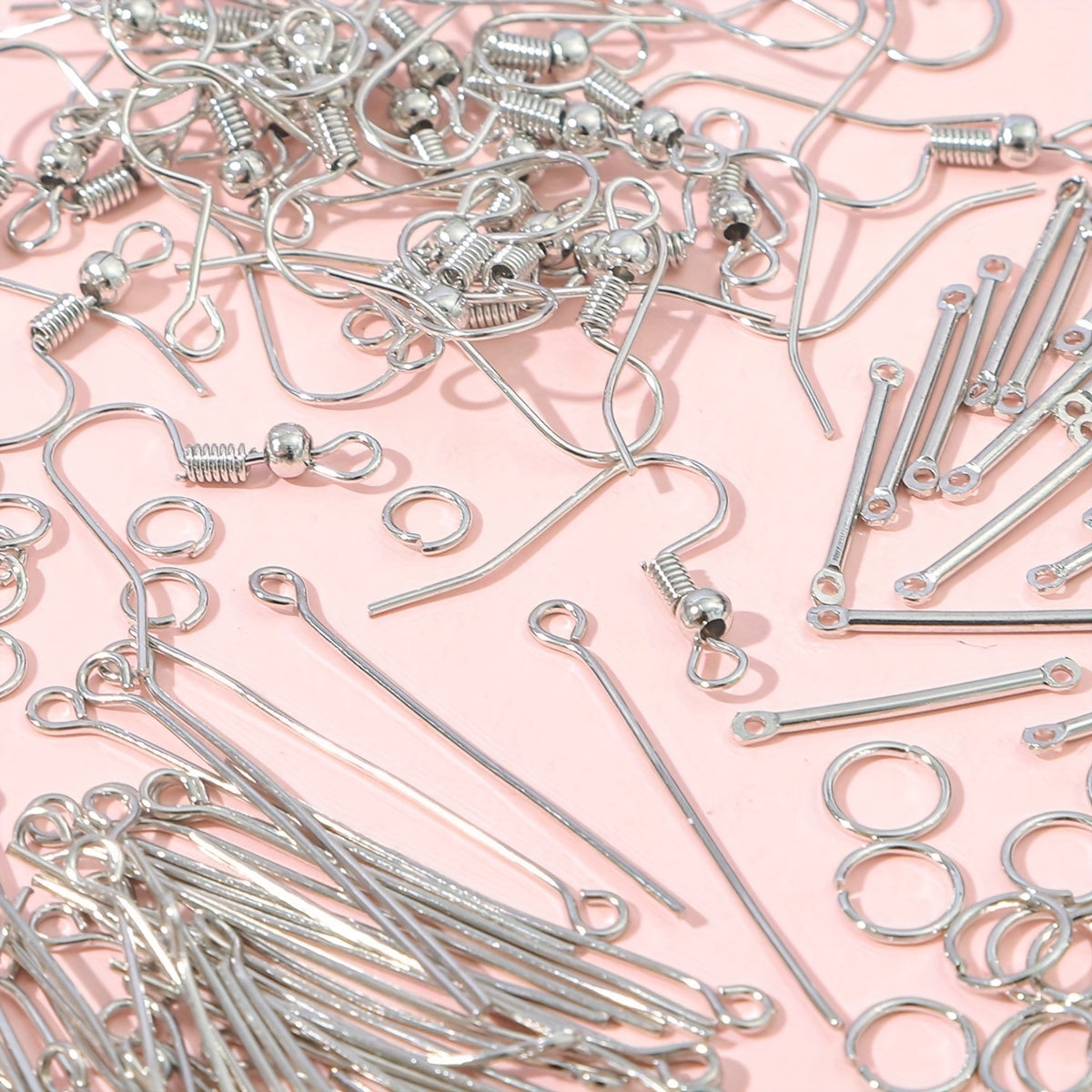 220Pcs Earring Accessories Set for DIY Jewelry Making and Repairing