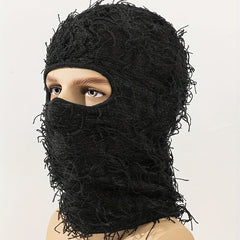 Men's Fuzzy Balaclava Cap for Ski Winter Sports Outdoor Hat