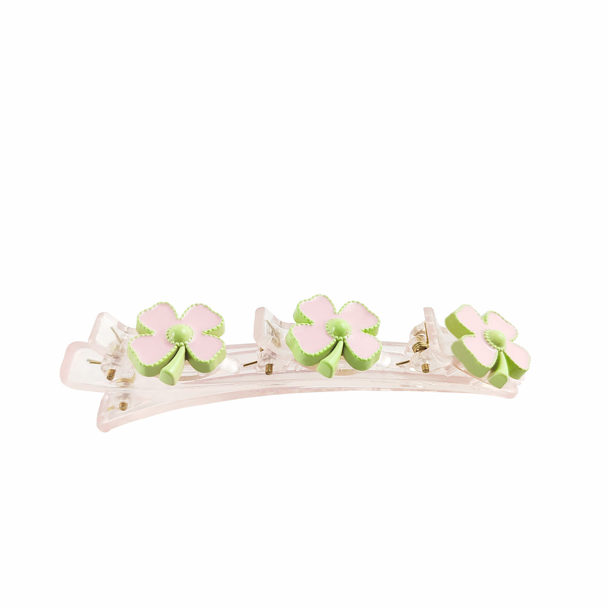 Four Leaf Clover Flower Hair Clips for Girls