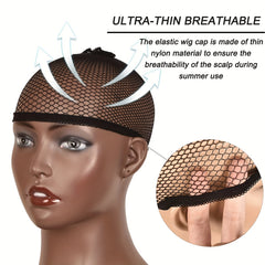 Stretchable Elastic Hair Net Snood Wig Cap