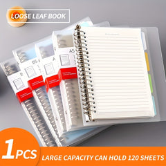 B5 A5 Notebook Refill Horizontal Line Grid Thick Pages