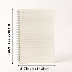 Waterproof Metal Coil Notebook with PP Cover