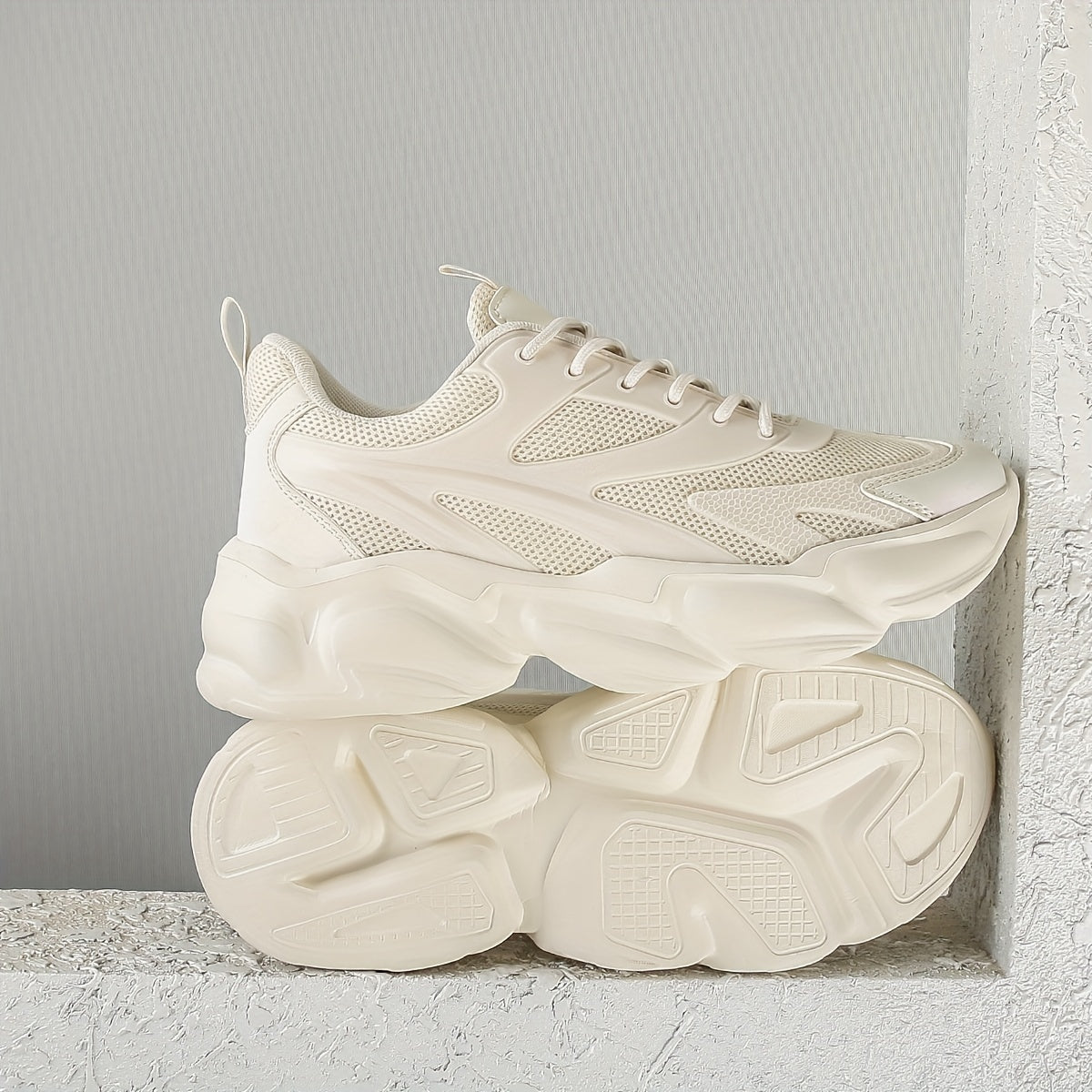 Men's Mesh Chunky Sneaker Summer Casual Shoes