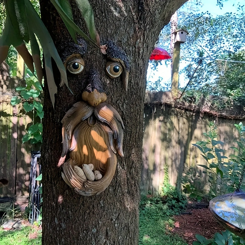 Tree Monster Bird Feeder Garden Decoration