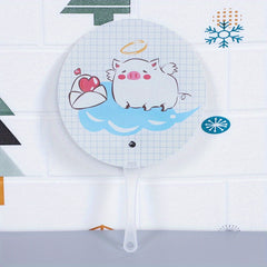 5pcs Cartoon Fan Small Animal Pattern Fan For Kids Girls Women