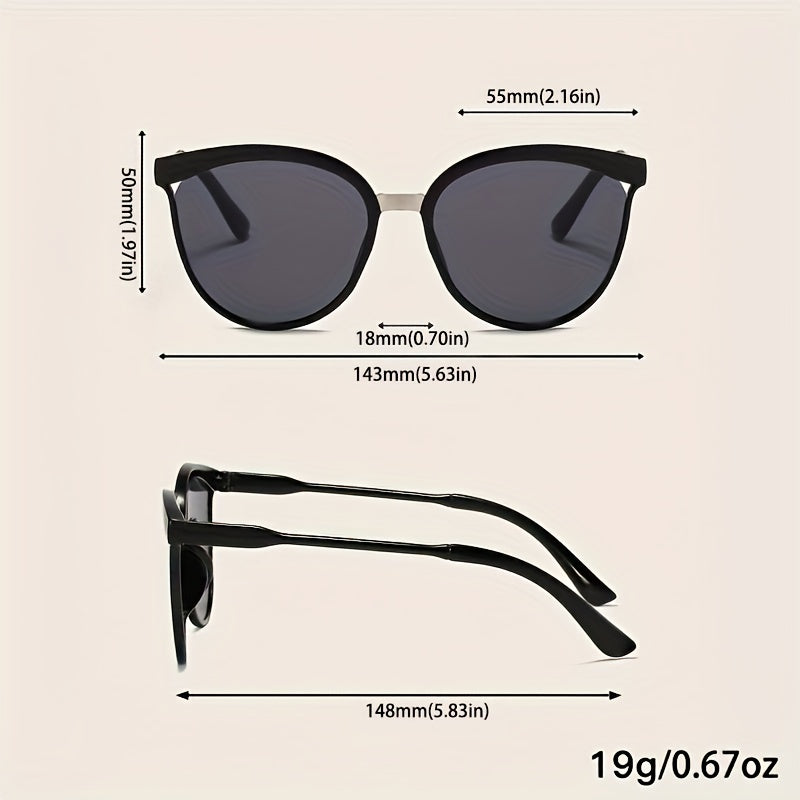 Round Sunglasses For Women Men Anti Glare UV400 Sun Shades Glasses