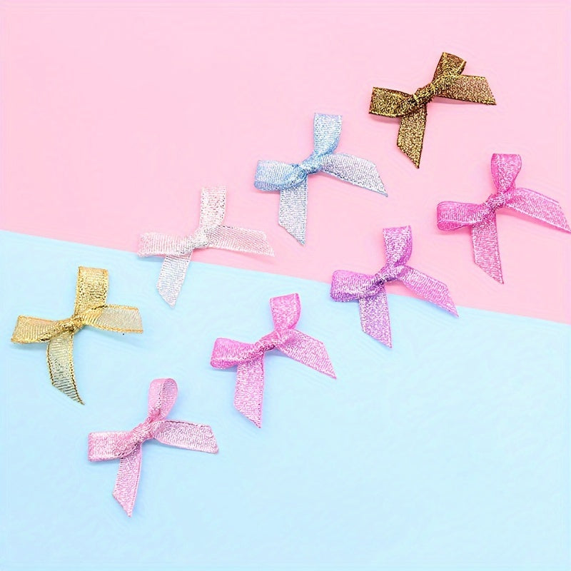 20pcs Golden Onion With Bows DIY Decorative Bows For Decorations