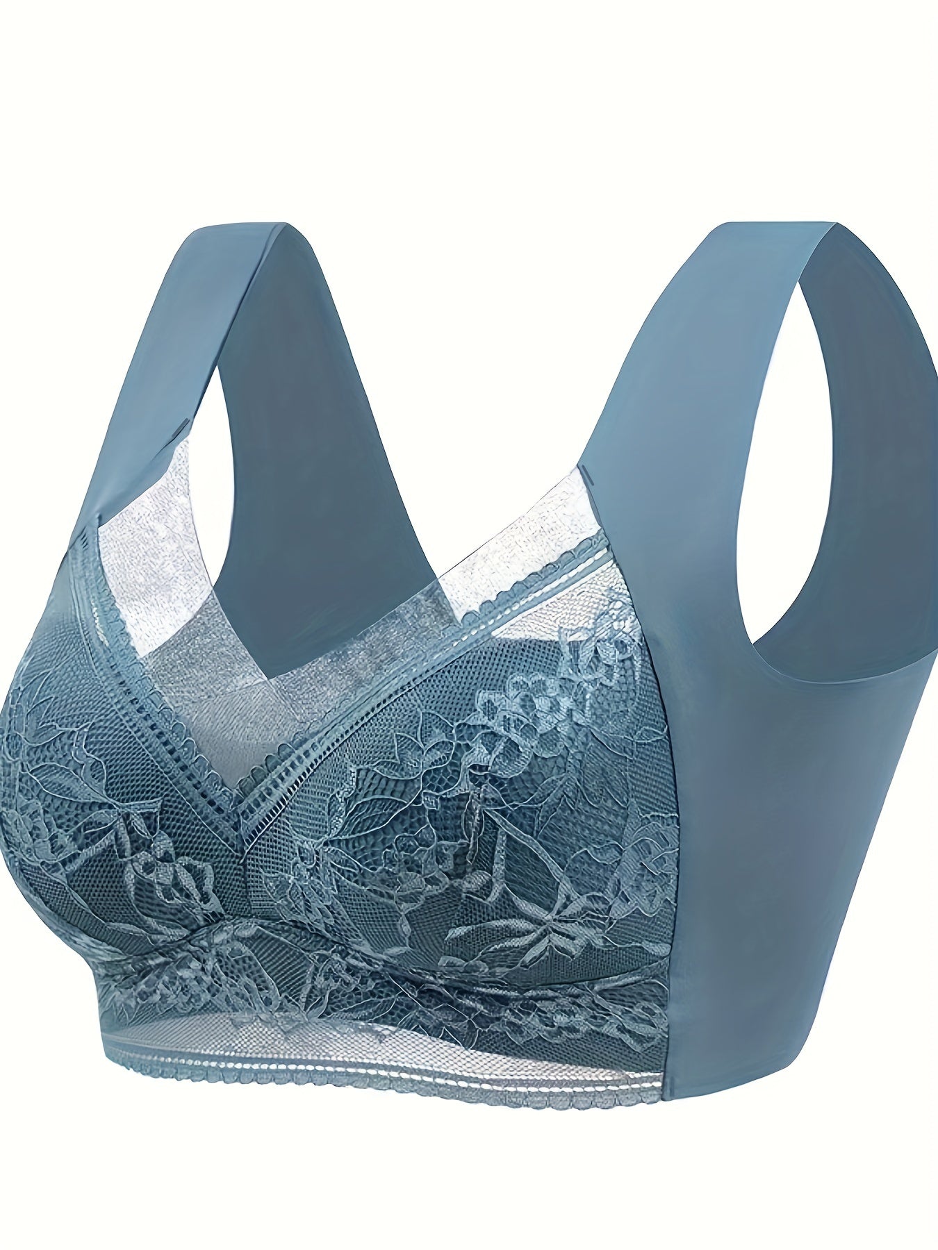 Wireless Lace Bra Tank Top for Comfort