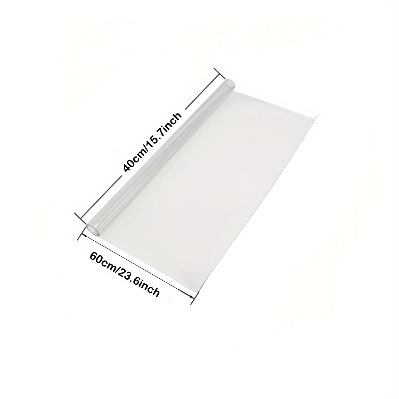 1pc PVC Square Tablecloth Table Protector Clear Plastic Table Protector Cover