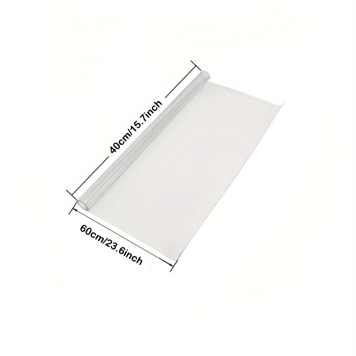 1pc PVC Square Tablecloth Table Protector Clear Plastic Table Protector Cover