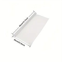 1pc PVC Square Tablecloth Table Protector Clear Plastic Table Protector Cover