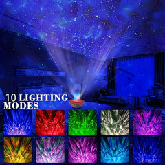 Starlight Projector 3 In 1 Starry Night Light With Music & Remote