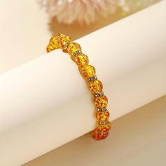 Men's Volcanic Stone Bead Bracelet