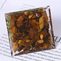 Orgone Crystal Tree Pyramid Energy Generator Chakra Meditation