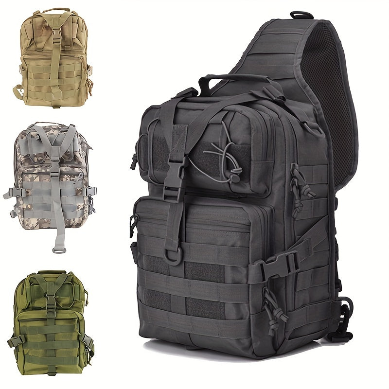 Men's Tactical Crossbody Bag Large Capacity Chest Bag