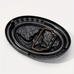 Boho Bull Head Belt Buckle Women Men Western Cowgirl Leather Waistband DIY