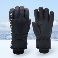 Men's Winter Touch Screen Ski Gloves Thick Warm Windproof & Waterproof