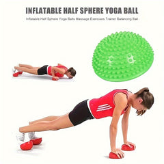 Fitness Yoga Ball PVC Sensory Training Ball Half Round Balance Training Ball